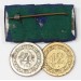G1038.)3rd RCH GERMAN ARMY 2-PLACE MEDAL BAR, WEHRMACHT LONG SERVICE G1038.)3rd RCH GERMAN ARMY 2-PLACE MEDAL BAR, WEHRMACHT LONG SERVICE