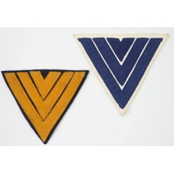G1044.)KREIGSMARINE NCO'S SLEEVE CHEVRONS (RATINGS)