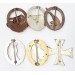 G1057.)LOT OF SIX GERMAN 1956 TYPE BADGES G1057.)LOT OF SIX GERMAN 1956 TYPE BADGES
