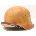 RD1099.)WAFFEN-SS M42 SINGLE DECAL STEEL HELMET, TROPICAL CAMOUFLAGE RD1099.)WAFFEN-SS M42 SINGLE DECAL STEEL HELMET, TROPICAL CAMOUFLAGE