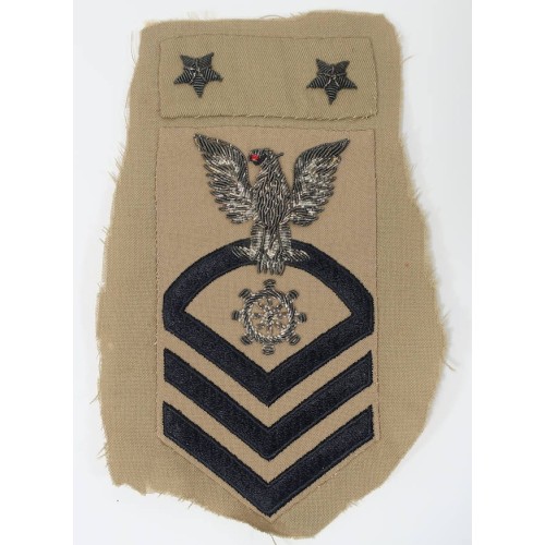 US1118.)KOREAN WAR ERA US NAVY CPO'S BULLION SLEEVE RATING