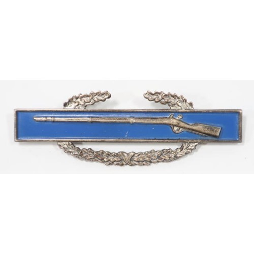 US1123.)WWII COMBAT INFANTRY BADGE, MAKER MARKED