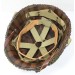 US1129.)WORLD WAR TWO US ARMY M-1 STEEL HELMET W/CAMOUFLAGE NET