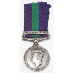 OC997.)GEORGE VI GENERAL SERVICE MEDAL, PALESTINE