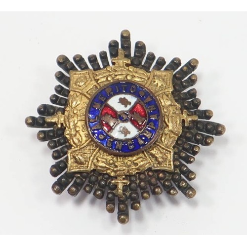 OC1000.)SPANISH CIVIL WAR MILITARY MERIT CROSS BREAST STAR MINIATURE OC1000.)SPANISH CIVIL WAR MILITARY MERIT CROSS BREAST STAR MINIATURE