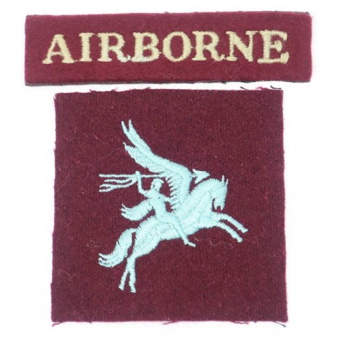 OC995.)WWII BRITISH PARATROOPER'S CLOTH INSIGNIA