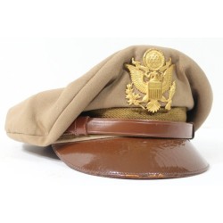 US1021.)WWII USAAF OFFICER'S CRUSHER CAP