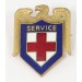 US1030.)BOXED AMERICAN RED CROSS WOMEN'S SERVICE ENAMEL BADGE US1030.)BOXED AMERICAN RED CROSS WOMEN'S SERVICE ENAMEL BADGE