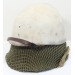 US1010.)WWII US ARMY M-1 STEEL HELMET WITH CAMOUFLAGE NET US1010.)WWII US ARMY M-1 STEEL HELMET WITH CAMOUFLAGE NET